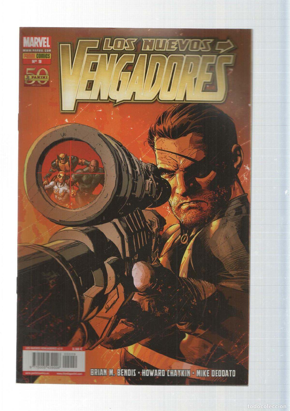 Comics: Panini Comics: Furia desde el pasado, Los Nuevos Vengadores a&ntilde;o 2 numero 9, vol. 2. Marvel