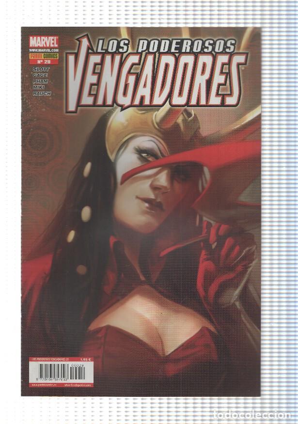C&oacute;mics: Panini: Los Poderosos Vengadores num 29, a&ntilde;o 3 - El Innombrable parte 3. Marvel - Foto 1