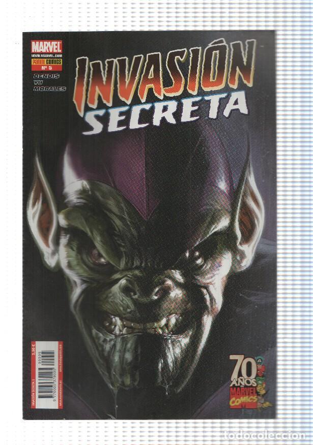 C&oacute;mics: Panini: Invasion Secreta num 5. Skrulls. Marvel - Foto 1