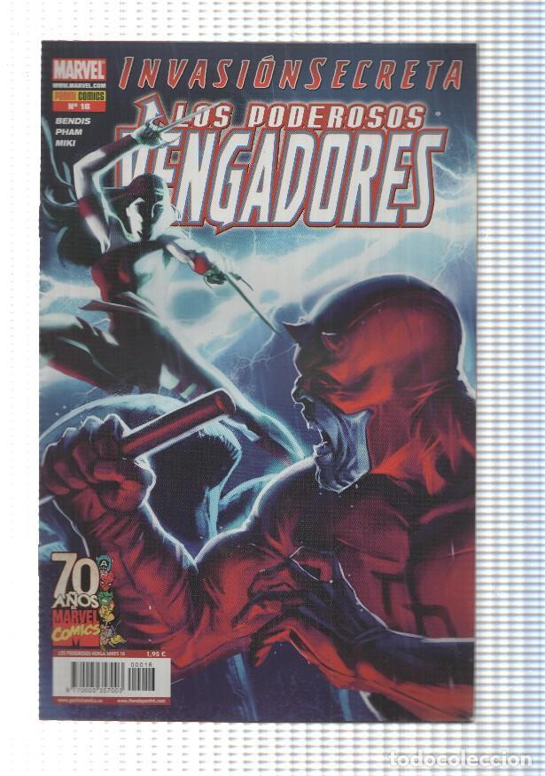 C&oacute;mics: Panini: Los Poderosos Vengadores num 16, a&ntilde;o 2 - Invasion Secreta. Marvel - Foto 1
