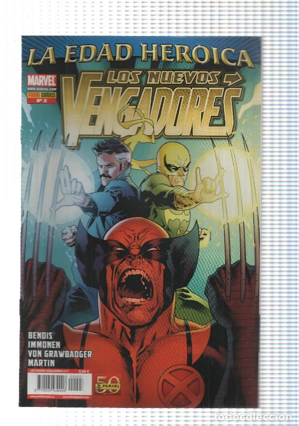 Comics: Panini: Los Nuevos Vengadores vol. 2 num 3 - La Edad Heroica parte 3. Marvel