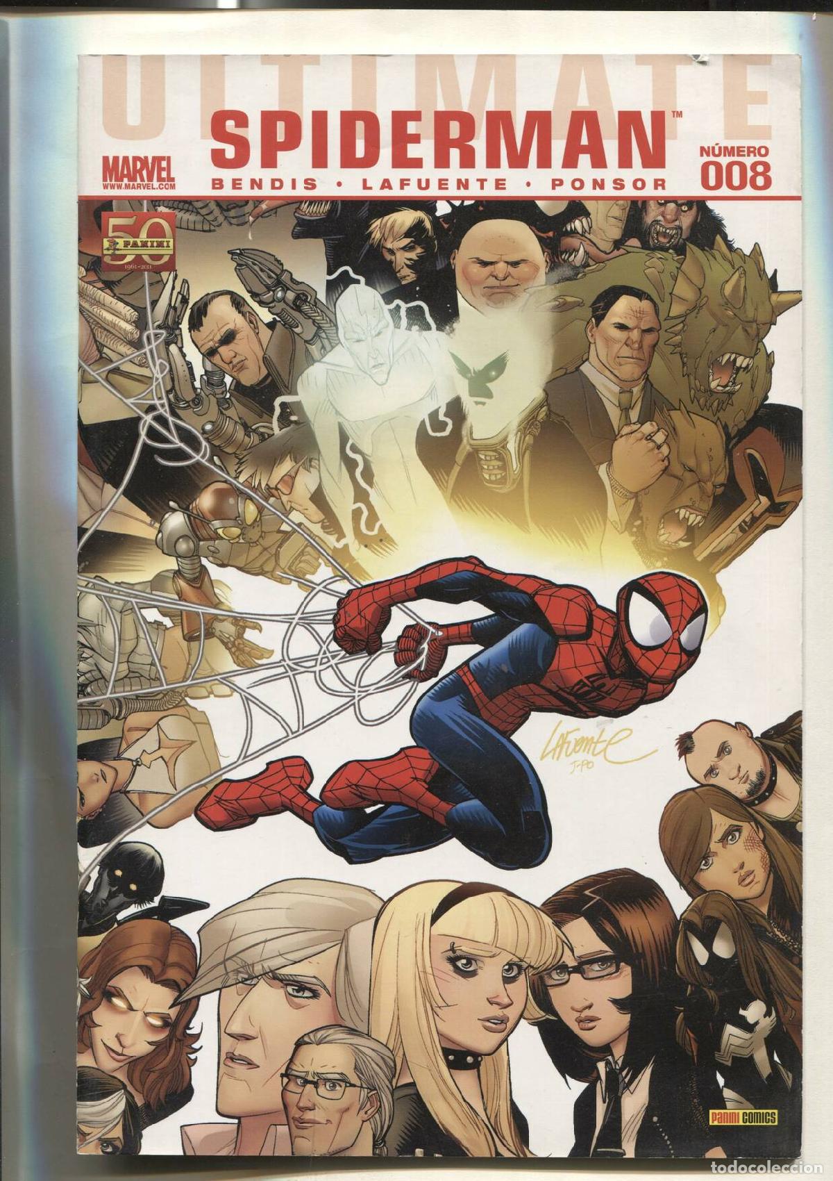 C&oacute;mics: Ultimate Spiderman a&ntilde;o 2 numero 08 - varios - Foto 1