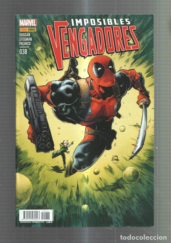 Comics: Panini: Imposibles Vengadores numero 38: Siempre dispara a un espadachin - varios