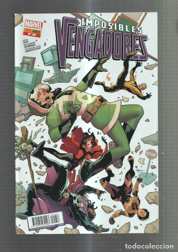 Comics: Panini: Imposibles Vengadores numero 58: Empujar y tirar - varios