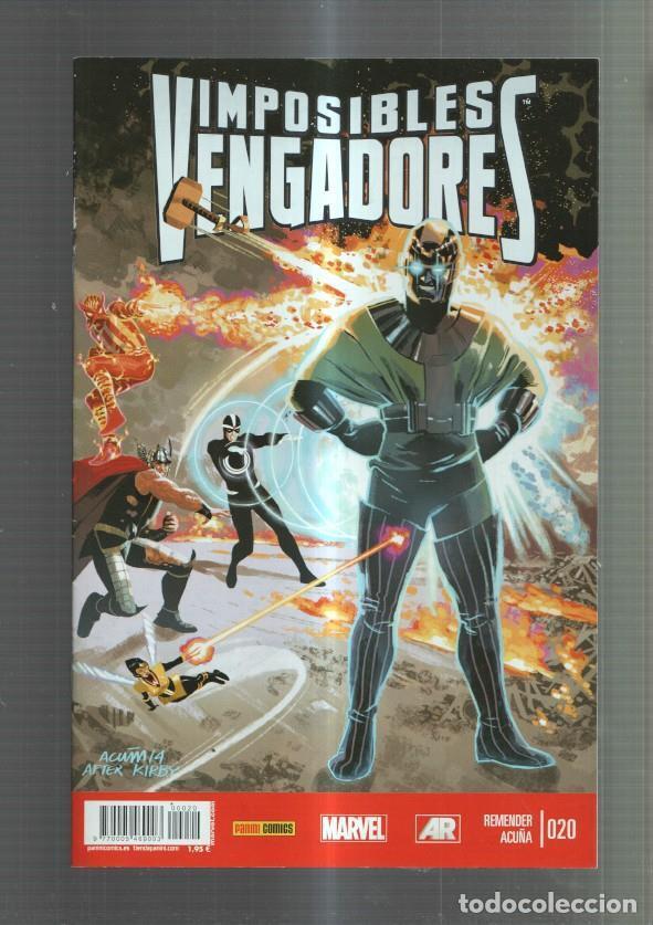 Comics: Panini: Imposibles Vengadores numero 20: Vengar la tierra - varios