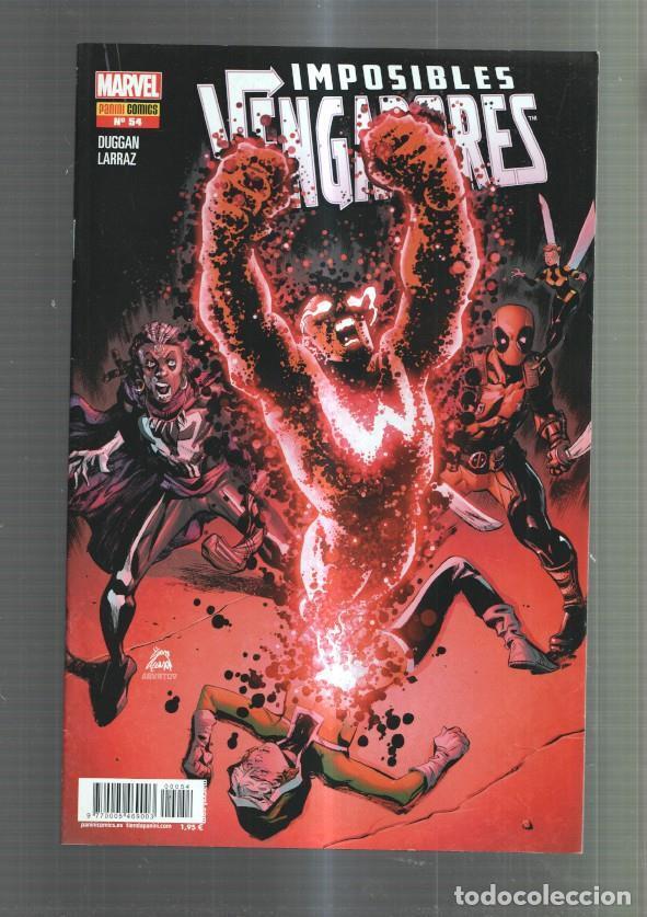 Comics: Panini: Imposibles Vengadores numero 54: Craneo Rojo - varios