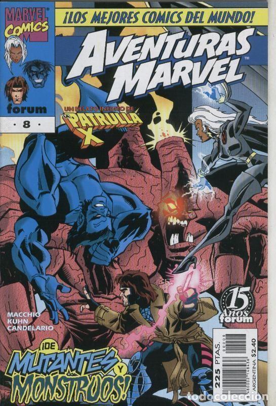 Comics: Aventuras Marvel numero 08: La Patrulla X (un relato inedito) - Macchio-Kuhn-Candelario