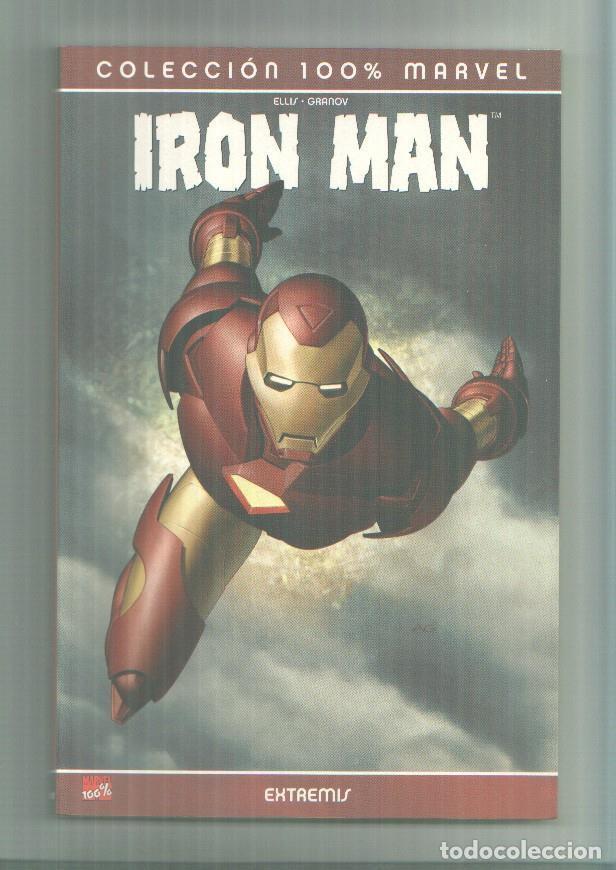 C&oacute;mics: Panini: Coleccion 100%: Iron Man: Extremis - varios - Foto 1