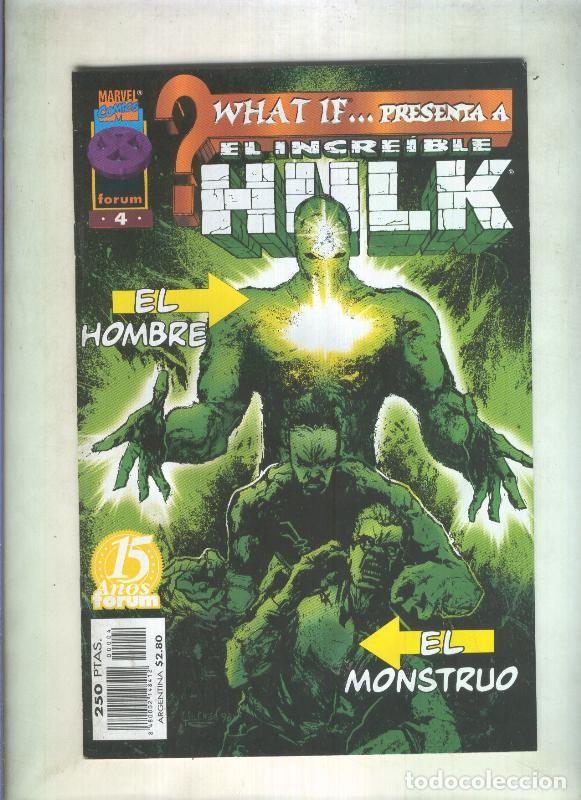 C&oacute;mics: What If vol 2 numero 04: El increible Hulk - Varios - Foto 1