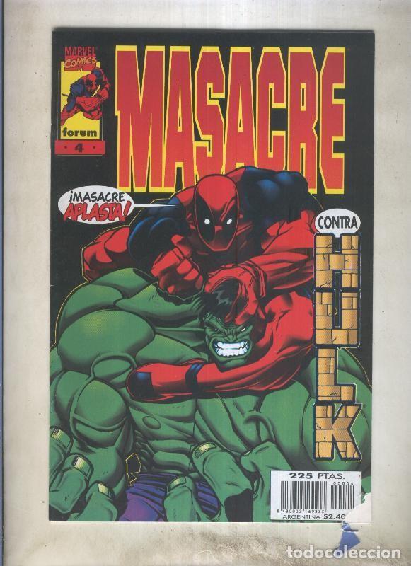 C&oacute;mics: Masacre vol 3 numero 04 - Varios - Foto 1