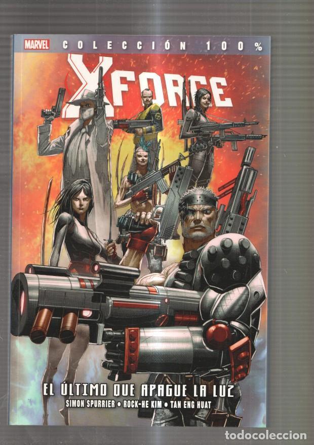 Comics: Panini: Coleccion 100%: X Force numero 9: El ultimo que apague la luz - Simon Spurrier, Roc He Kim,
