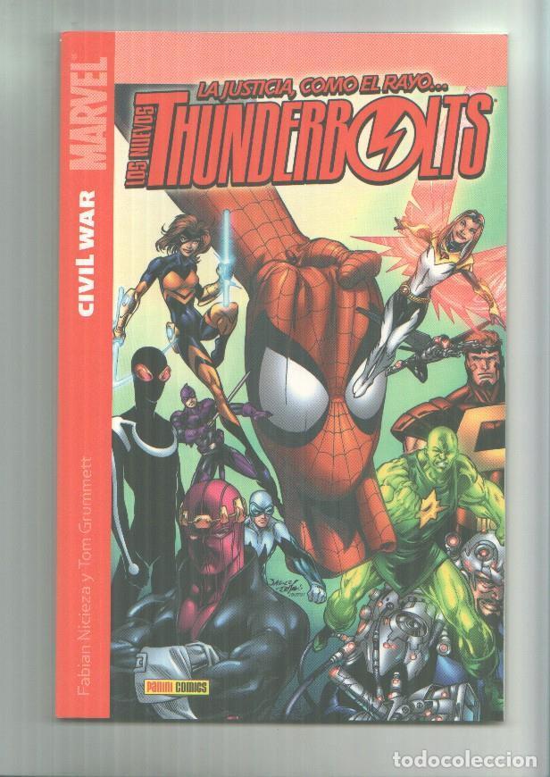 Comics: Panini: Los nuevos Thunderbolts numero 4: Civil War - Fabian Nicieza - Tom Grummett
