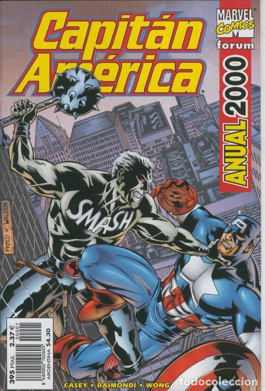 C&oacute;mics: Capitan America: anual 2000 - Casey-Raimondi - Foto 1