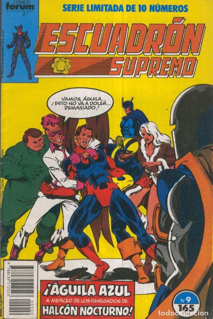 C&oacute;mics: ESCUADRON SUPREMO, Vol.1 No.09: Traicion - Bob Hall