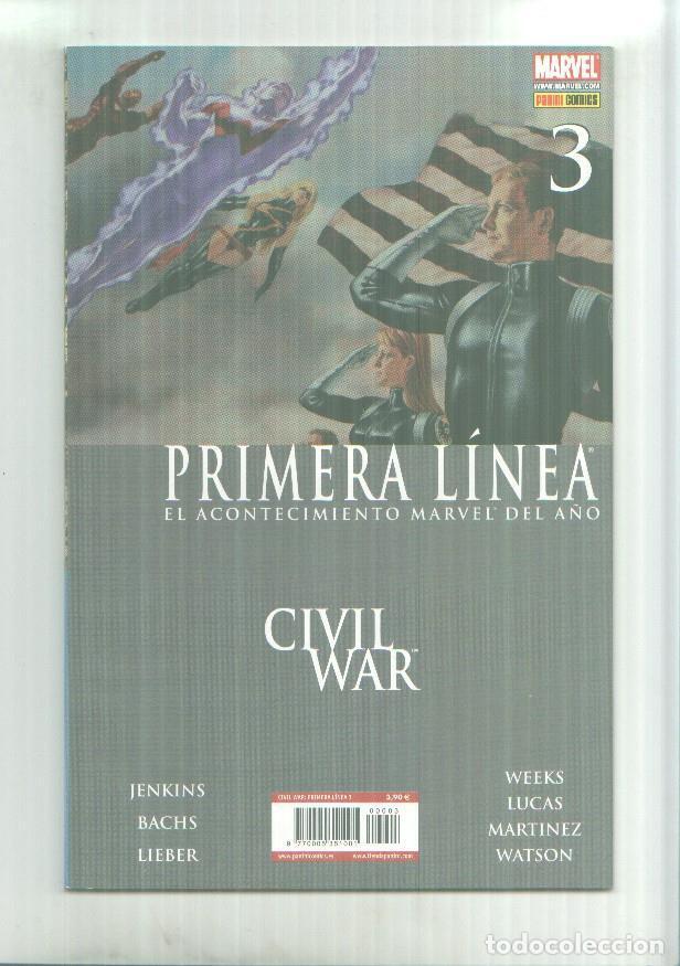 Comics: Panini: Civil War primera linea numero 03 - varios