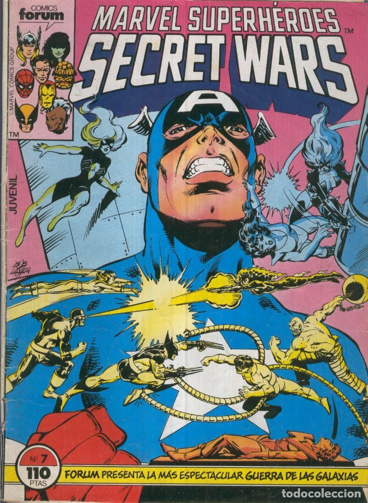 Comics: SECRET WARS, Vol.1 No.07: Locura - Mike Zeck