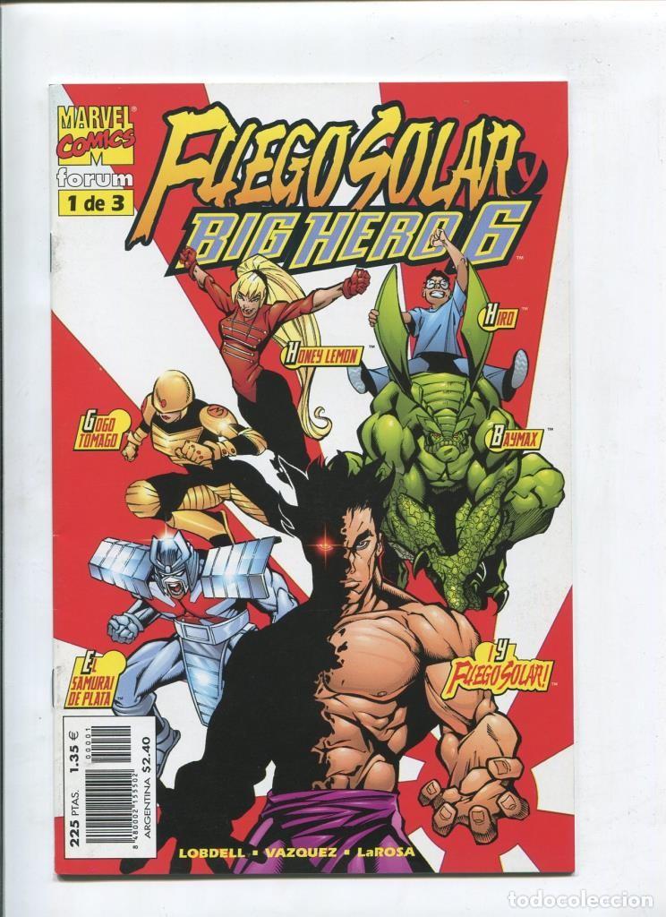 Fumetti: Fuego solar y Big Hero 6 numero 1: la tierra del sol naciente - Lobdell-Vazquez-LaRosa