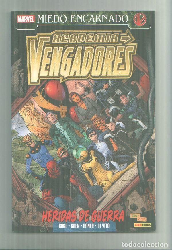Comics: Panini: Miedo Encarnado: Academia Vengadores numero 4: Heridas de guerra - Gage, Chem Raney, Divito