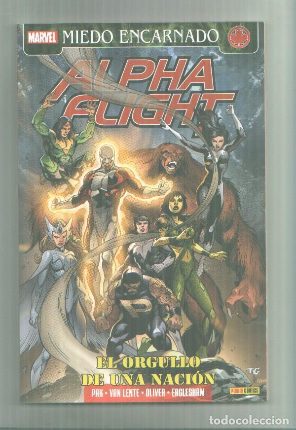C&oacute;mics: Panini: Miedo Encarnado: Alpha Flight: el orgullo de una nacion - Pak, Van Lente, Oliver, Eaglesham