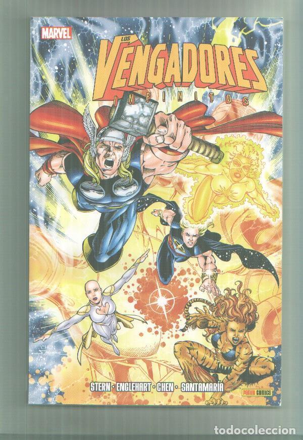 C&oacute;mics: Los Vengadores infinitos - Stern, englehart, Chen, Santamaria - Foto 1