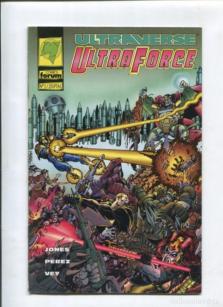 C&oacute;mics: Ultraverse: UltraForce numero 3: Cara a cara - Varios - Foto 1