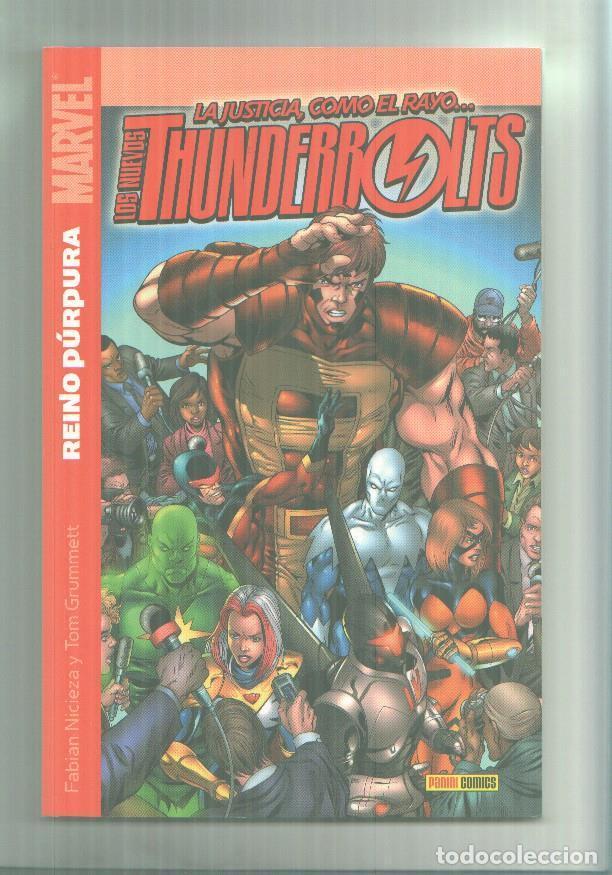 C&oacute;mics: Los nuevos Thunderbolts volumen 2: Reino purpura - Fabian Nicieza - Tom Grummett