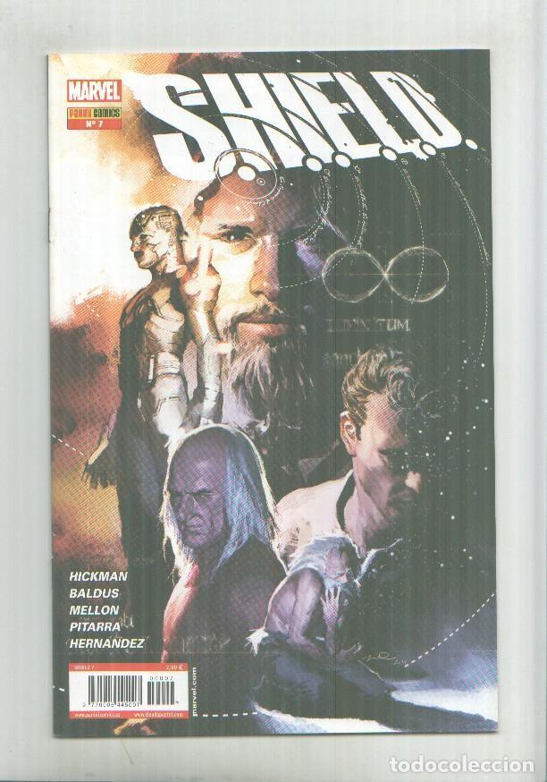 Fumetti: Panini: S.H.I.E.L.D a&ntilde;o numero 7 - Hickman,Baldus,Mellon,Pitarra,Hernandez