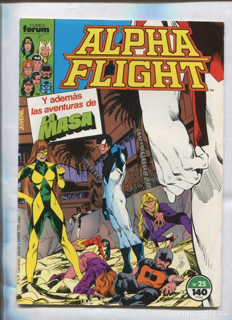 C&oacute;mics: Alpha Flight volumen 1 numero 25 (numerado 1 en trasera) - John Byrne
