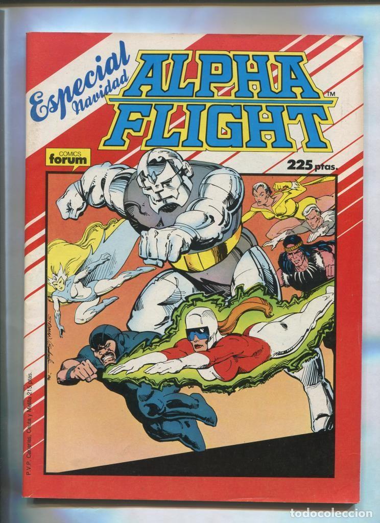 C&oacute;mics: Alpha Flight especial navidad 1987: El cuerpo de la casa - Bill Mantlo - Larry Stroman