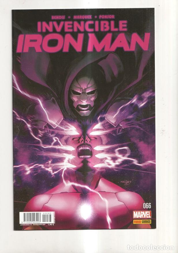 C&oacute;mics: Panini: Invencible Iron Man a&ntilde;o 6 numero 66 - - Foto 1