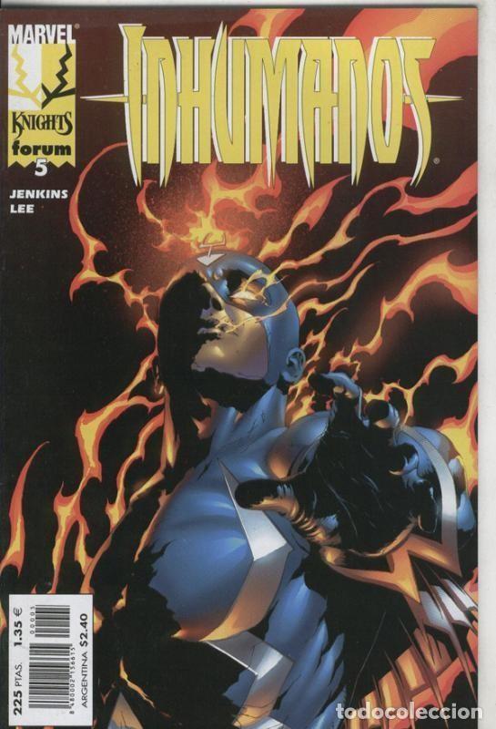 Comics: Marvel Knights: Inhumanos numero 05: primer contacto - Jenkins-Lee