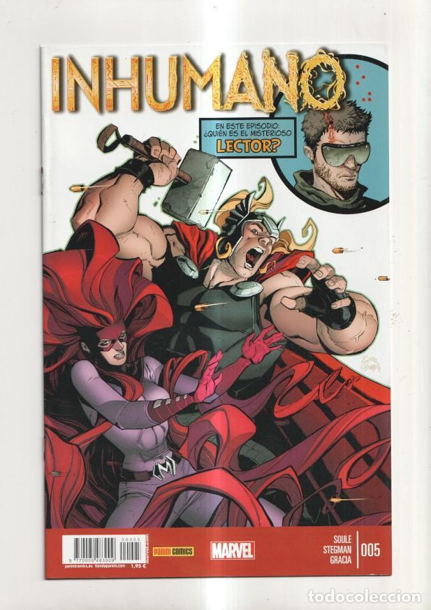 Comics: Panini: Inhumanos a&ntilde;o 1 numero 05 - Varios