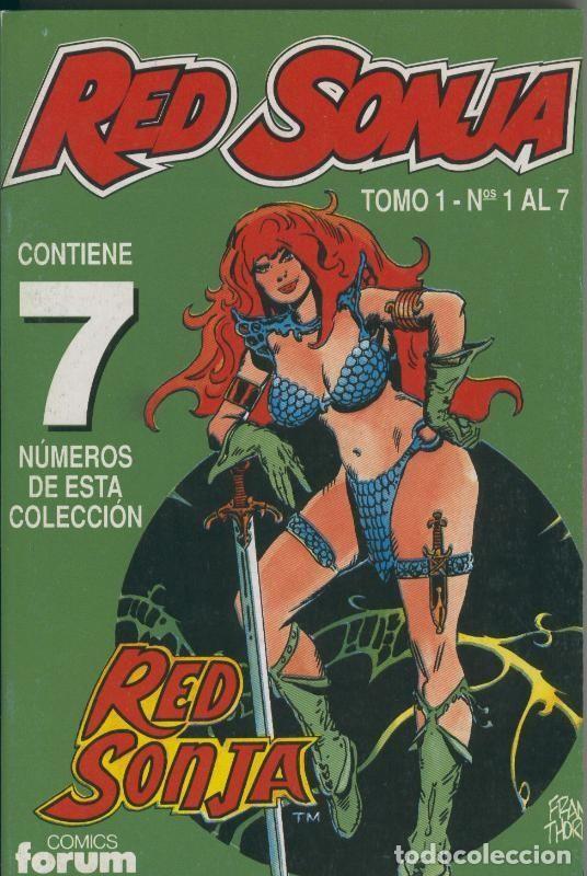 C&oacute;mics: Red Sonja tomo 1 con los numeros 01 al 07 - Varios - Foto 1