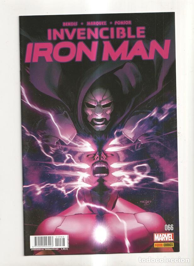 Comics: Panini: Invecible Iron Man a&ntilde;o 6 numero 66 -
