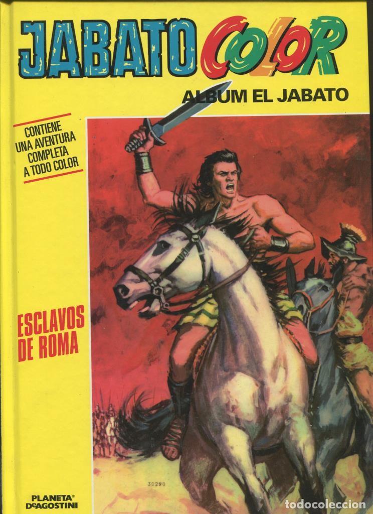 Comics : El Jabato color album numero 01: Esclavos de Roma (con propaganda editorial) - Darnis-Victor Mora