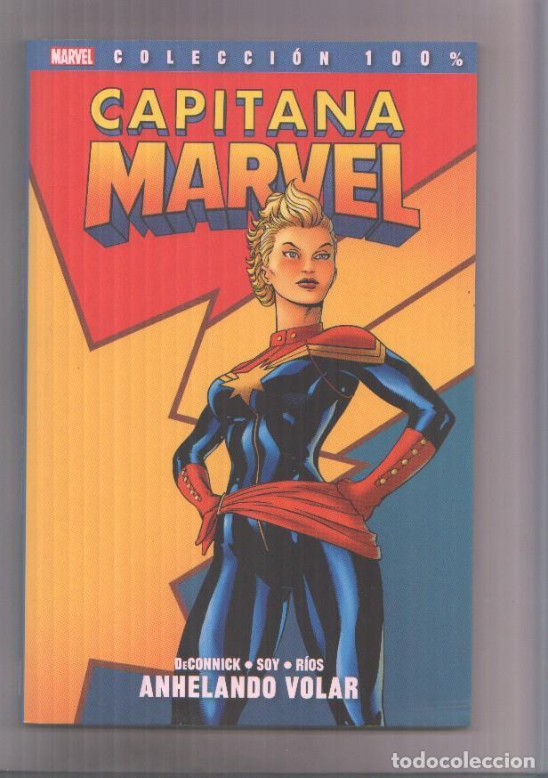 Comics: Panini: Coleccion 100%: Capitana Marvel numero 1: Anhelando volar - DeConnick-Soy-Rios