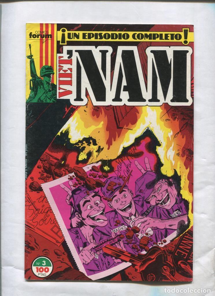 Comics: Vietnam numero 03: Pase de tres dias (numerado 1 en trasera) - varios