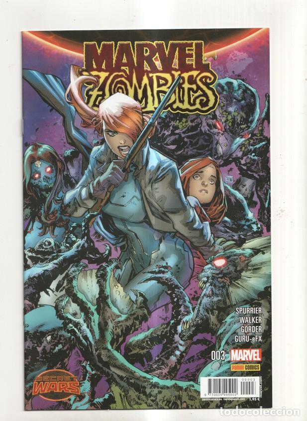 C&oacute;mics: Panini: Secrete Wars: Marvel Zombies a&ntilde;o 1 numero 3 - Varios - Foto 1