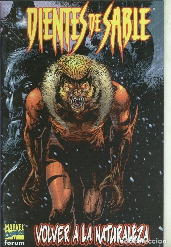 C&oacute;mics: Dientes de sable: volver a la naturaleza - Jorge Gonzalez-Frank Teran