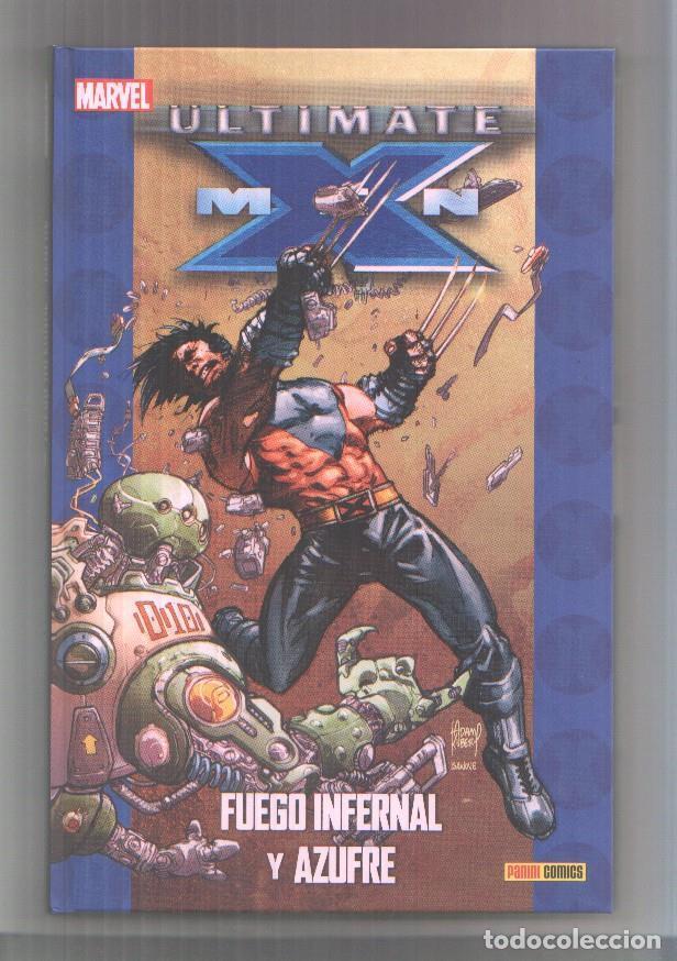 Comics: Panini: Coleccionable Ultimate 15: Ultimate X-Men 4: Fuego infernal y Azufre -