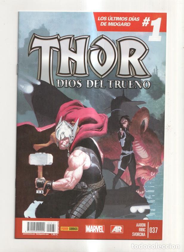 C&oacute;mics: Panini: Thor: Dios del trueno a&ntilde;o 4 numero 37 - - Foto 1