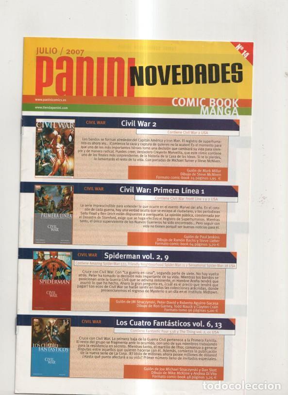 C&oacute;mics: Novedades editorial Panini julio 2007 - VARIOS - Foto 1