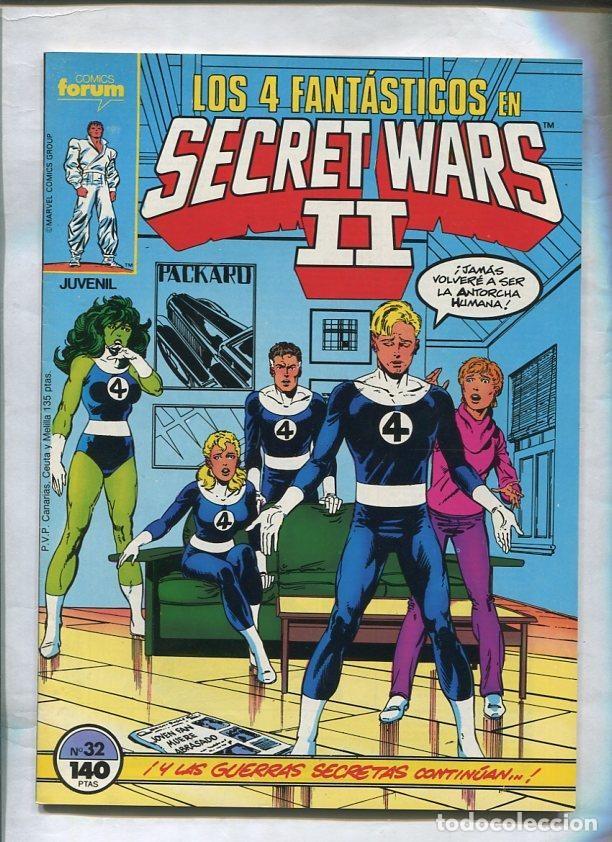 C&oacute;mics: Secret Wars numero 32: Los 4 Fantasticos - Varios - Foto 1