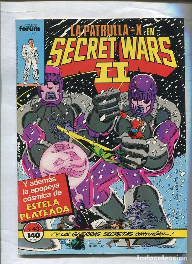 C&oacute;mics: Secret Wars numero 43: La Patrulla X - Varios