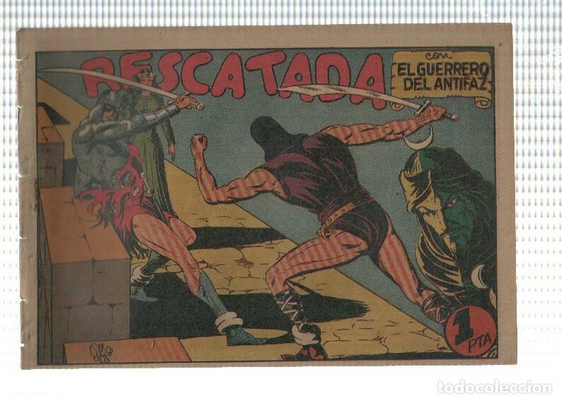C&oacute;mics: Original de la Valenciana: El Guerrero del Antifaz numero 059 (valor de 1 pta), aviejado - Manuel Ga