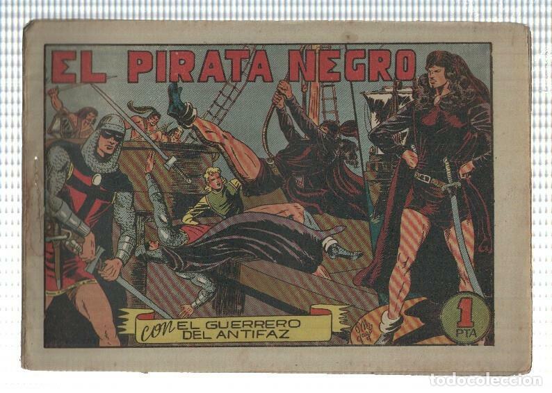 Comics: Original de la Valenciana: El Guerrero del Antifaz numero 066 (valor de 1 pta), aviejado - Manuel Ga