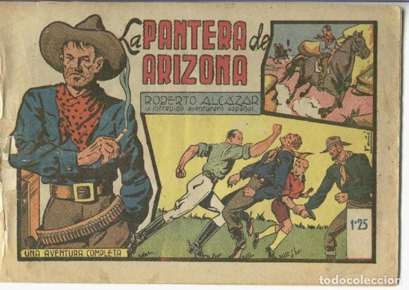 Fumetti: Roberto Alcazar numero 0009: La pantera de arizona - Va&ntilde;o