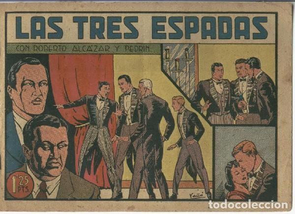 C&oacute;mics: Roberto Alcazar numero 0129: Las tres espadas - Va&ntilde;o - Foto 1