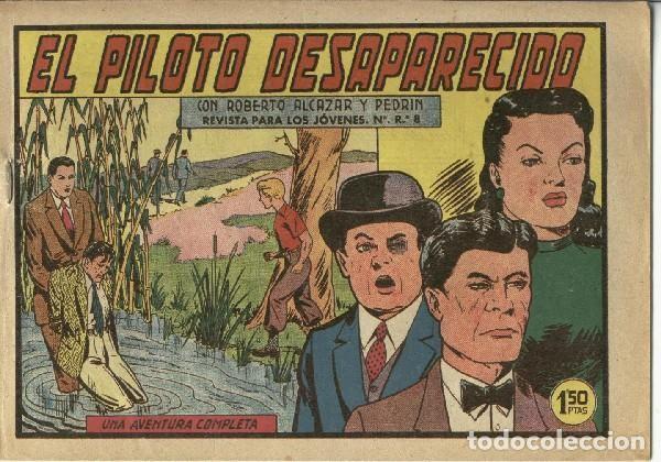 Comics: Roberto Alcazar numero 0369: El piloto desaparecido - Va&ntilde;o