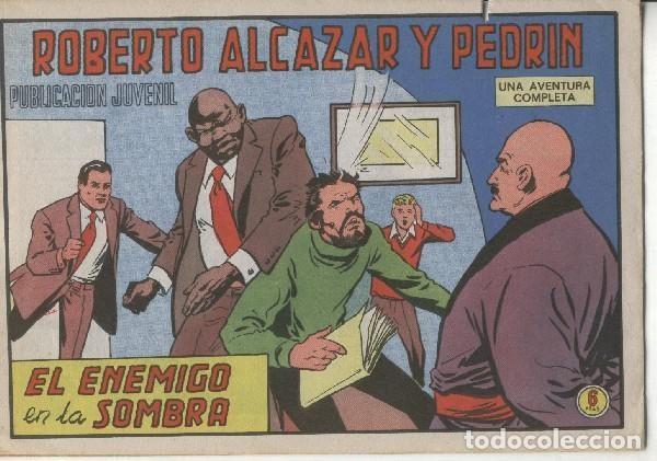 Comics: Roberto Alcazar numero 1201: El enemigo en la sombra - Va&ntilde;o